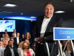 CAQ Leader François Legault profile