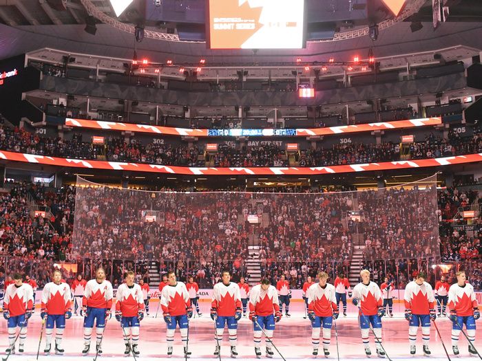 A game to forget for Canadiens, but a pregame ceremony to remember