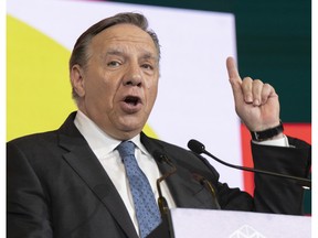 CAQ Leader François Legault answered he understands Quebecers were balked with akin measures his government took to apathetic the spread of COVID, about answered affair leaders choose to be responsible.