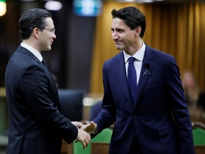 Pierre Poilievre, left, and Justin Trudeau both need to overcome an unlikability factor outside their own support bases.