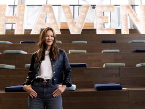 "The thing that’s great about Sony and PlayStation is the emphasis on quality. That’s one of the reasons we were excited to join their family," says Haven Interactive Studios founder Jade Raymond, seen in Montreal on Thursday, Oct. 6, 2022.
