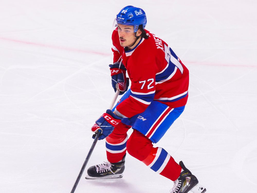 Why Arber Xhekaj was not on the Montreal Canadiens' official season-opening  roster: A basic cap primer - Habs Eyes on the Prize