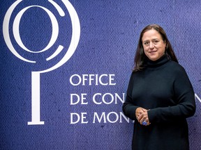 Isabelle Beaulieu, president of the Office de consultation publique de Montréal, at its offices in Montreal Tuesday Oct. 18, 2022.