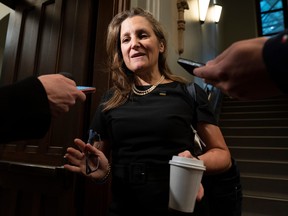 Deputy Prime Minister and Finance Minister Chrystia Freeland: What she proposes has been called 'friendshoring,' an approach that secures supply chains for critical resources among and between democracies.