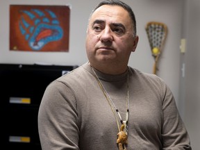 "I had to make a conscious and moral, ethical decision to close the high school down until there was proper cleanup," said Grand Chief Victor Akwirente Bonspille. Safety protocols had not been respected when asbestos was removed from the Ratihén:te High School gym, he had discovered.