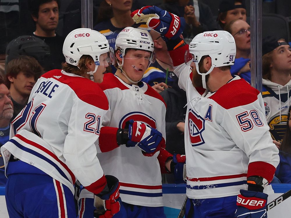 Juraj Slafkovsky impressed Canadiens both on and off the ice