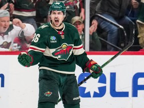 Mats Zuccarello is off to a great start with the Wild with 4-6-10 totals, including three power-play goals.