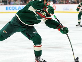 Heading into Tuesday night's game against the Canadiens, Mats Zuccarello was leading the Minnesota Wild in scoring with 4-6-10 totals. Three of his goals came on the power play.