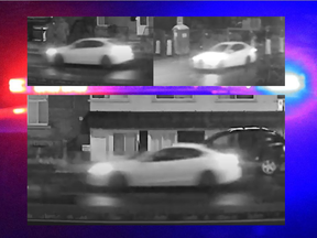 Police are seeking the driver of this car who might have witnessed the fatal collision.