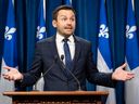 PQ leader Paul St-Pierre Plamondon told reporters on October 17, 2022, that he did not want to take an oath to King Charles III.