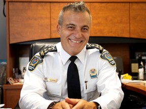 Longueuil police chief Fady Dagher in August 2020.
