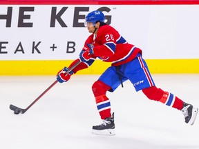 “I want to grow with these guys and I feel like we’re building something that’s meaningful here,” says Canadiens defenceman Johnathan Kovacevic, who was claimed off waivers from the Winnipeg Jets before the start of this season.