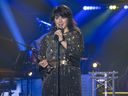 Lisa LeBlanc a remporté le prix Félix de l'album pop de l'année (Chiac Disco) lors d'une soirée pré-mercredi au Mtelus.