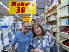 Steve's Hardware, a small independent hardware store is one of the last of its kind on the West Island. Steve Naday and his wife Toni Naday are planing to retire and close their store in Pointe-Claire Plaza.