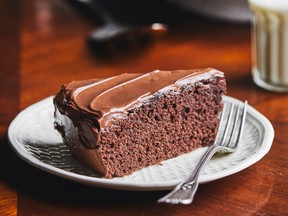 Lesley Chesterman calls this the Perfect Little Chocolate Cake.