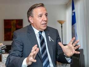 "Anglophones were very important in the history of Montreal and Quebec," said Premier François Legault, who insisted on conducting the entire interview in English. "They have all the rights and I will make sure that they continue to be able to get all services in English, for education, for health care, for all services."