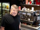 Ron Mofford, formerly of Java U Catering, has jumped back into the food catering business and says he couldn't be happier.