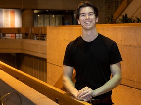UQAM student Clovis Lachance plans to continue studying international relations as a Rhodes Scholar at Oxford.