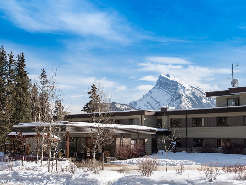 Juniper Hotel is on the outskirts of Banff.