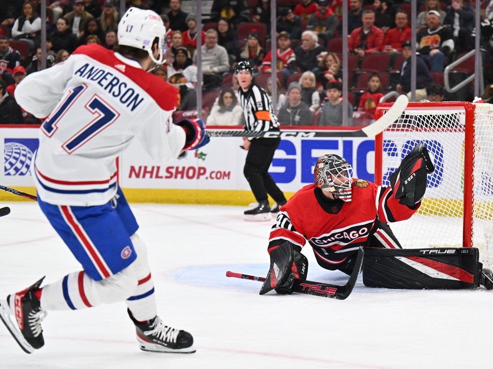 Kirby Dach delivers in shootout as Canadiens clip the Blackhawks ...