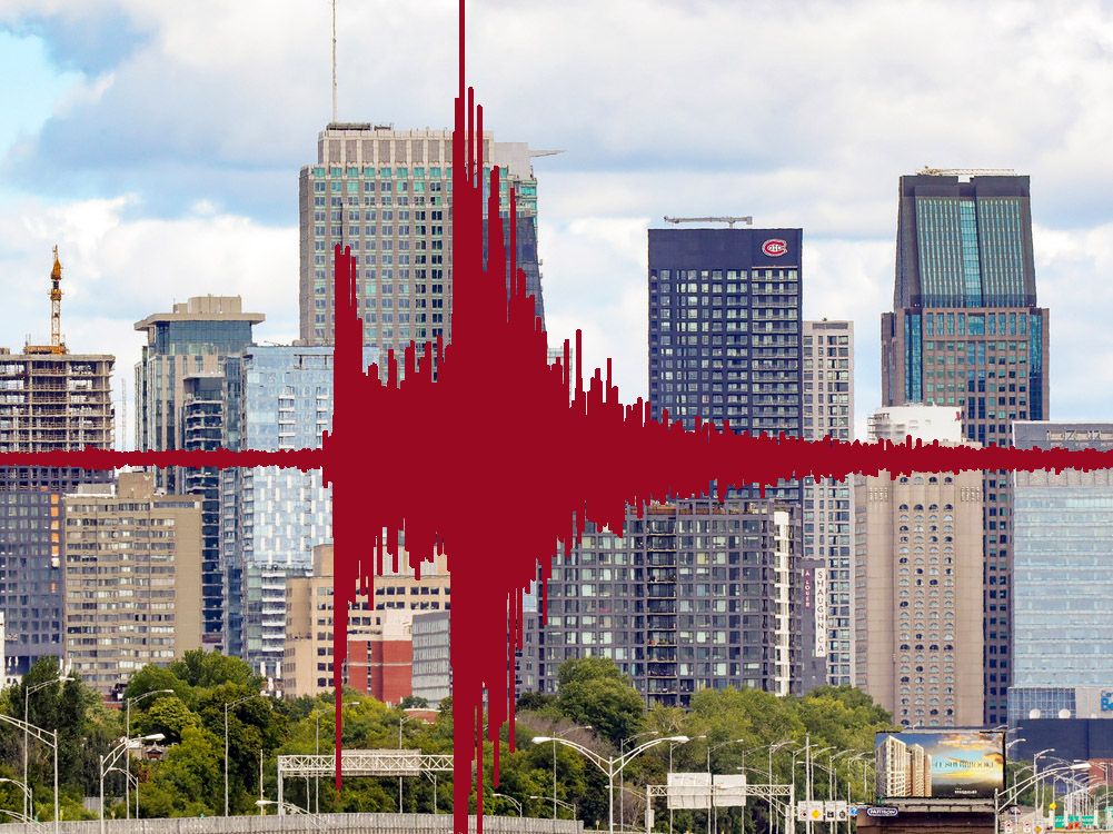 Biggest earthquake montreal