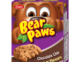 Unionized employees at Dare Foods, maker of Bear Paws cookies, in Ste-Martine in the Montérégie, launched an indefinite general strike on Sunday, Nov. 27, 2022.