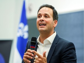 Former Parti Québécois MNA Alexandre Cloutier in 2016.