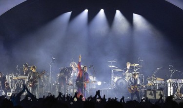 Arcade Fire performs at the Bell Centre on Dec. 3, 2022.