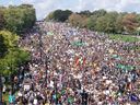 Half a million people joined activist Greta Thunberg for the historic Montreal climate march in September 2019.