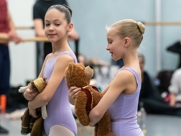 Rehearsal of Les Grands Ballets' production of The Nutcracker in Montreal on Friday November 25, 2022.