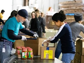 User numbers at food banks across the province have surged by about one third — to 671,000 people — since 2019, according to data compiled in March by Banques alimentaires du Québec.