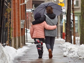 Montrealers woke up to rain after a snowstorm was expected to blanket the city Dec. 23, 2022.