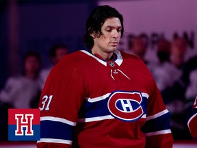 Montreal Canadiens goaltender Carey Price