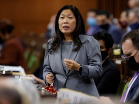 International Trade Minister Mary Ng speaks during question period in the House of Commons in Ottawa, in 2021.