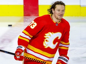 Tyler Toffoli will play at the Bell Centre Monday for the first time since he was traded to Calgary last season.