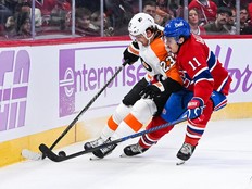 Injured Canadiens wingers Gallagher, Hoffman won't face Flames
