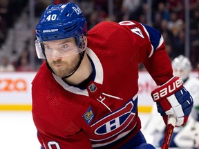 The Canadiens’ Joel Armia, who has two more seasons remaining on his contract with a salary-cap hit of $3.4 million, has no goals and three assists in 26 games this season to go along with a minus-7.
