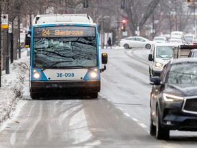 STM buses and métros run on a holiday schedule Monday.