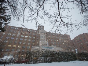 The main entrance at St. Mary's Hospital in 2016.