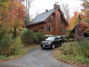 A photo of the chalet in Magog where Sandra and Janes Helm were held against their will for two days in September 2020. Gary Arnold is on trial for the kidnapping.
