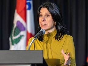 "We have some cohabitation challenges, and ÉMMIS allows us to prevent some potential crises and support our police officers who do exemplary work, but who are not necessarily experts in mental health or social interventions," Mayor Valérie Plante says.