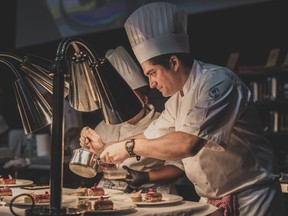 “I can’t reveal what we’re going to do, but it’s going to be based on a story, and the colours on the plate are really important,” chef Samuel Sirois says of his team’s plans for a challenge during Canada’s Bocuse d’Or competition slot on Sunday, Jan. 22.