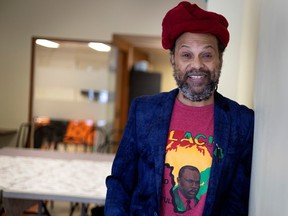 "We have to feel good that Black History Month is getting bigger and better," says community leader, poet and singer-songwriter Michael Farkas.