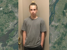 16-year-old Loick Charlebois Bruce was last seen in the St-Hubert area around 7 p.m. Jan. 24, 2023.