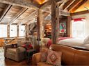 The Ski Suite at the Pitcher Inn in Warren, Vt., is a rustic-luxe reflection of mountain life.