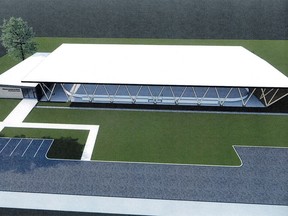 The city of Dorval is considering building a refrigerated covered rink near the Edgar Rouleau Arena.