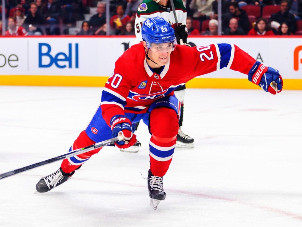 NHL: Should the Canadiens send Juraj Slafkovsky to the AHL?