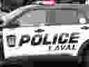 A Laval police car. 