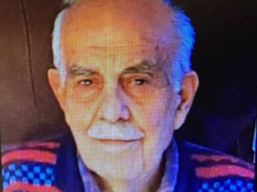 Apostolos Bourboulis, 91, has been found safe.