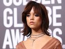 Jenna Ortega, the lead in the Netflix series Wednesday, attends the 80th Annual Golden Globe Awards Jan. 10.